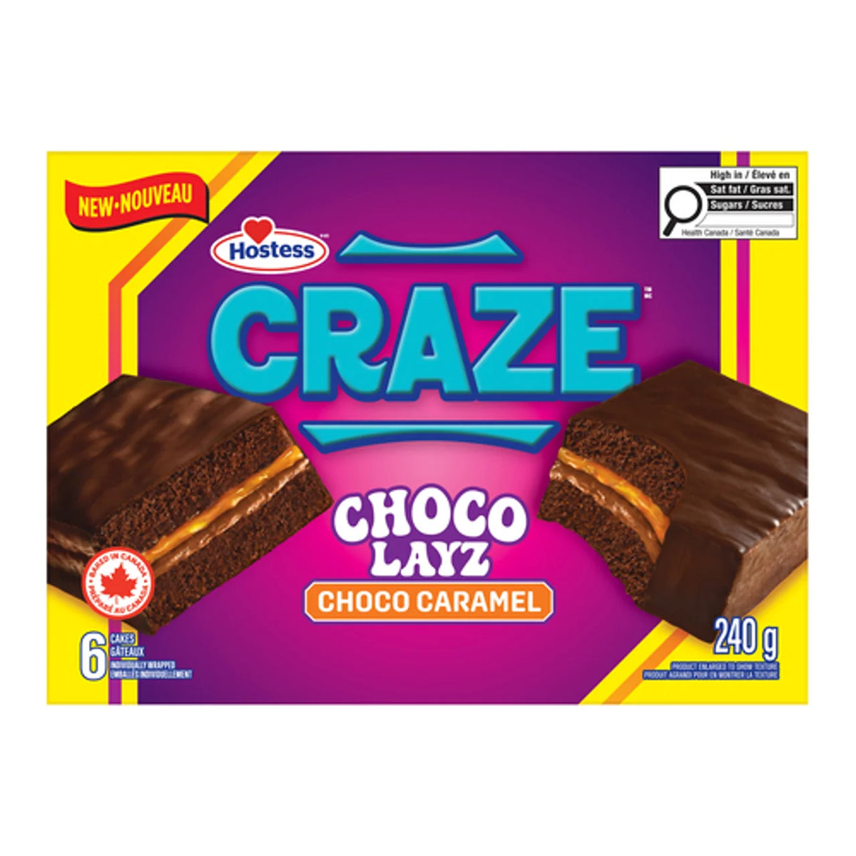 Hostess Crazy Lazy Caramel 240g