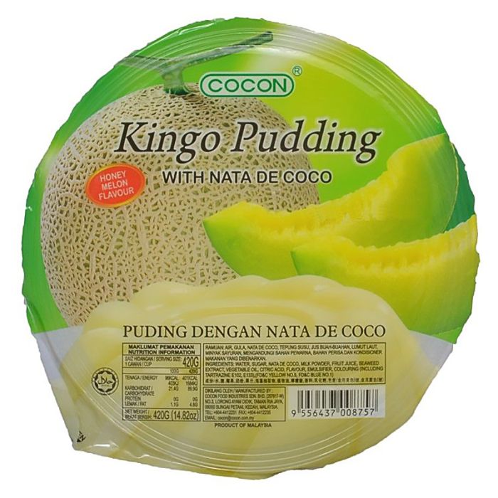 Cocon Kingo Pudding Honeydew 420g