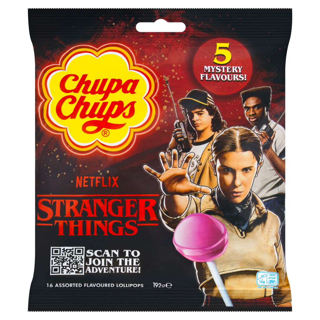 Chupa Chups Stranger Things – 5 Mystery Flavours 114g