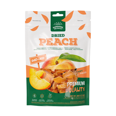 Sunshine Delights Dried Peach 100g