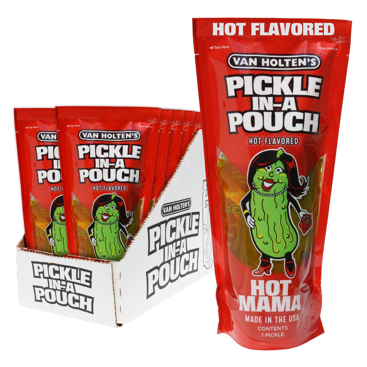 Van Holtens Hot Mama Pickle 306g