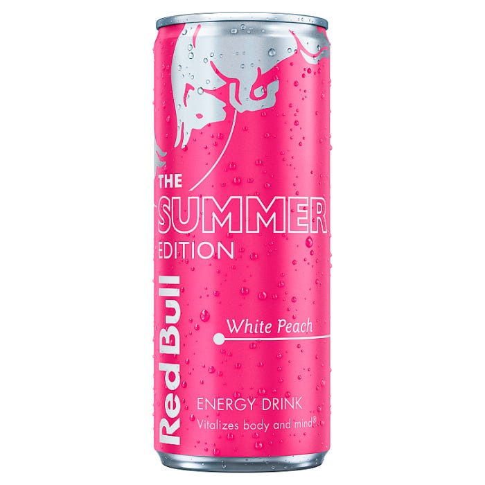 Red Bull White Peach 250ml