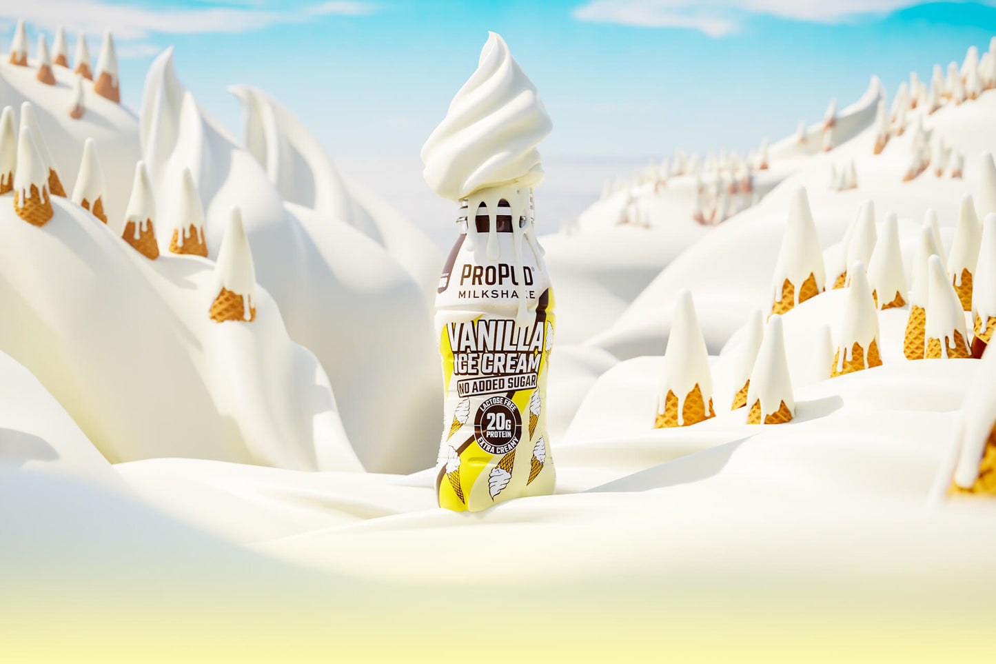 ProPud Protein Milkshake Vanilla Ice Cream 330ml
