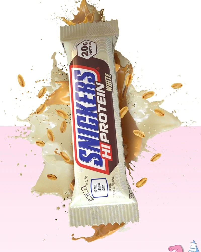 Snickers High Protein Bar White Chocolate 57g