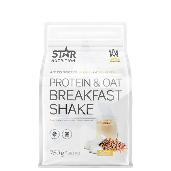 Protein & Oat Breakfast Shake Coconut/Granola 750g