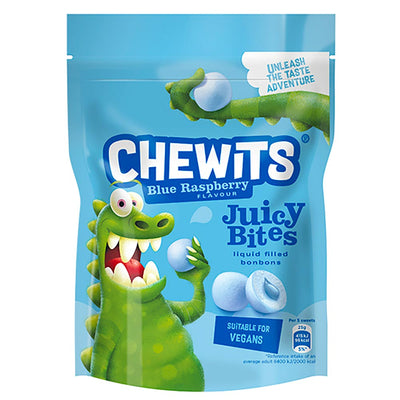 Chewbits Blue Raspberry Juicy Bites 115g