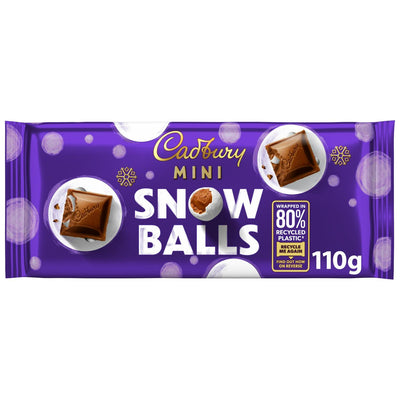 Cadbury Snowballs Choco Bar 110g