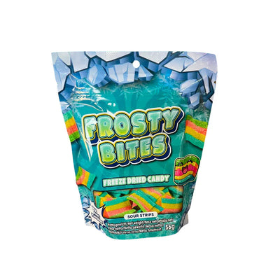 Frosty Bites Sour Strips 50g