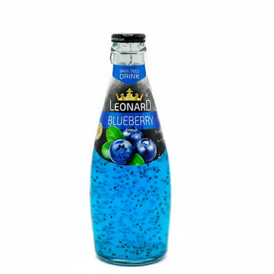 Leonard Blueberry Basil Seed Drink 300ml