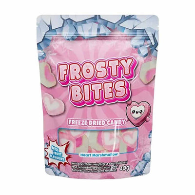 Frosty Bites Heart Marshmallow 40g
