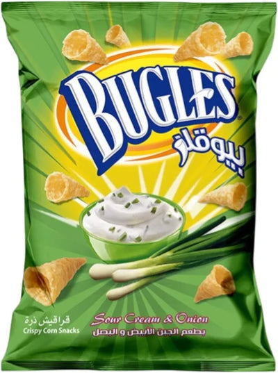Bugles Sour Cream & Onion 100g