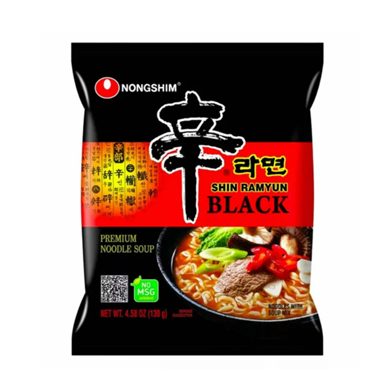Nongshim premium shin ramyun black 130 g