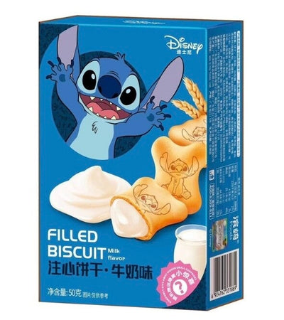 Stitch Filled Biscuit Milk Flavor 50g