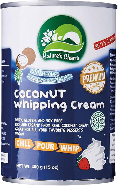 Nature's Charm Coconut Whipping Cream 400ml