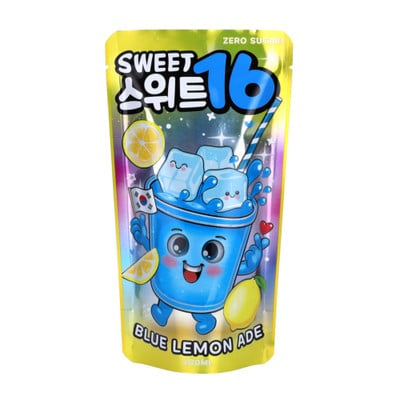 Sweet16 Blue Lemon Ade Zero Sugar 200 ml