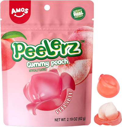 Peelerz Peach Gummy Candy 170g