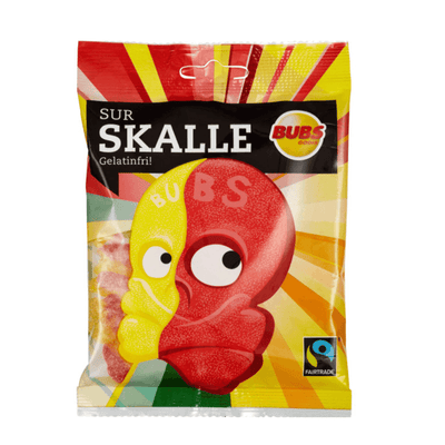 Bubs Sure Skaller Gul og Rød 90 g