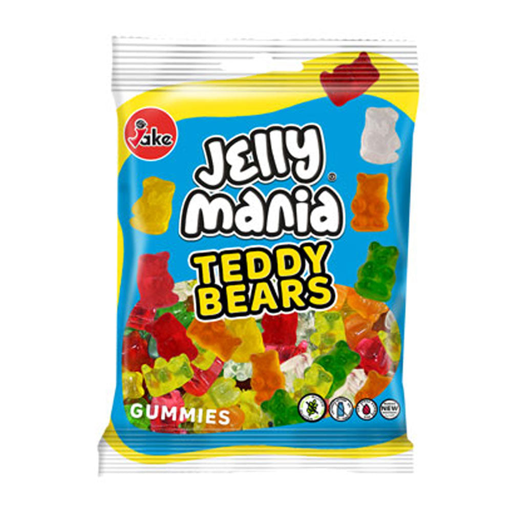 Jake Jelly Mania Teddy Bears Gummies Halal 100g