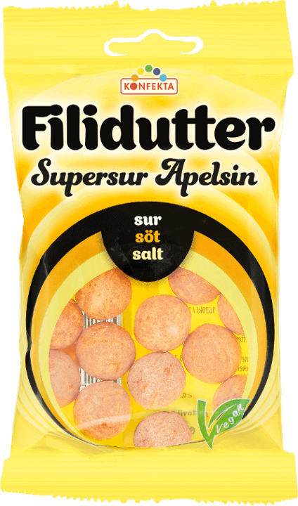 Filidutter Appelsin