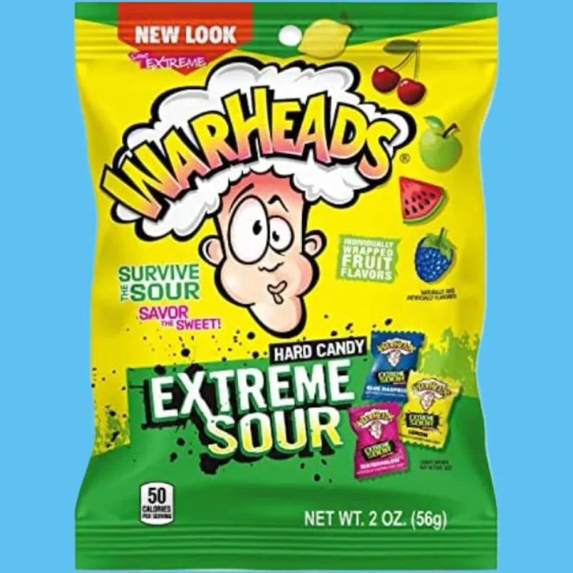 Warheads extreme sour chewy 127g