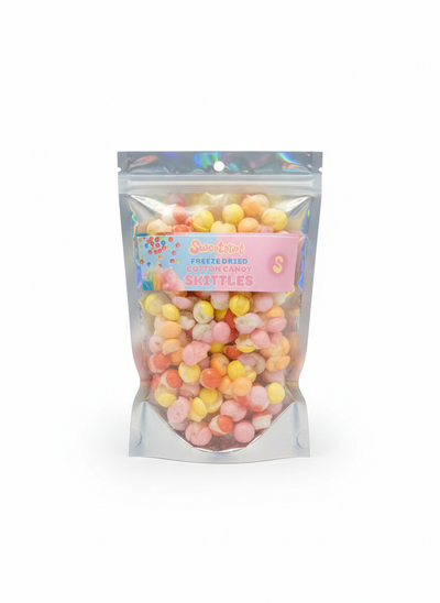Skittles Cotton Candy– Freeze Dried Candy Liten