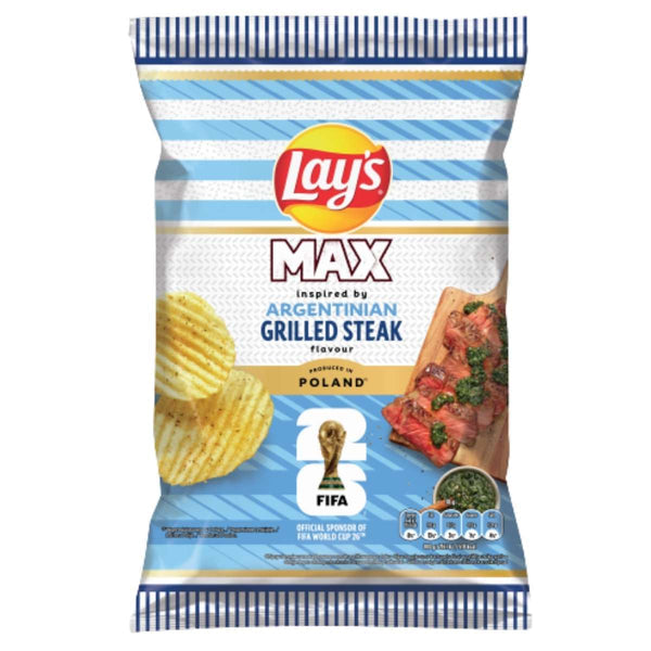 Lays max grilled steak 120g