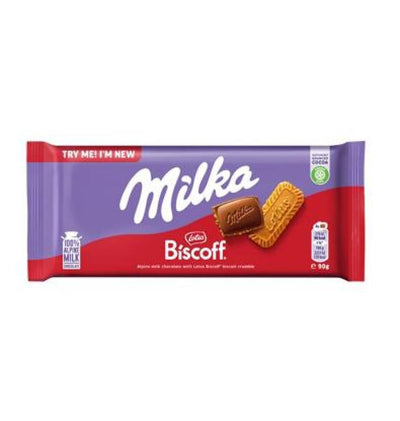 Milka lotus biscoff 90g