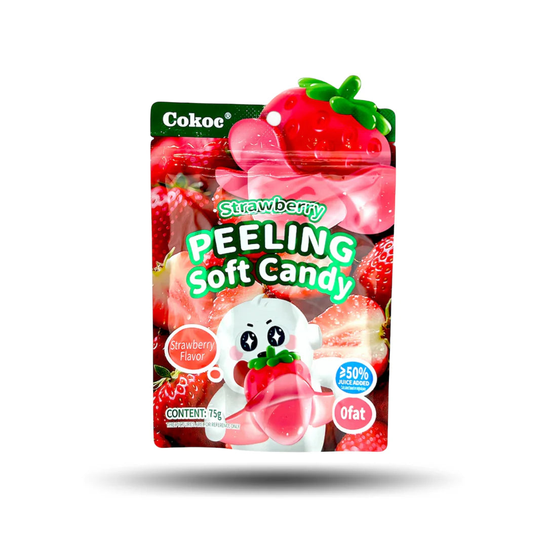 Peelable Soft Candy Strawberry 75g