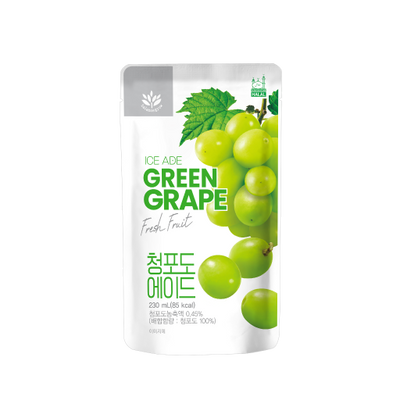 Pounch Drink Green Grape Ade 230 ml