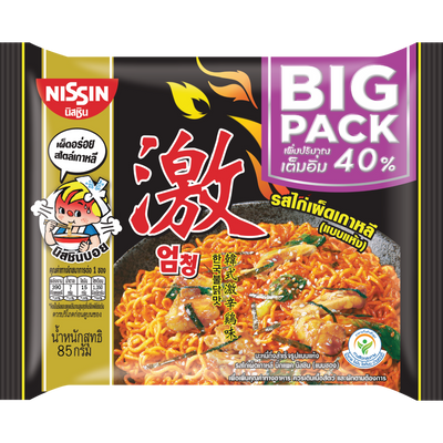 Nissin Korean Hot Chili Chicken Cheese Noodle 1pk