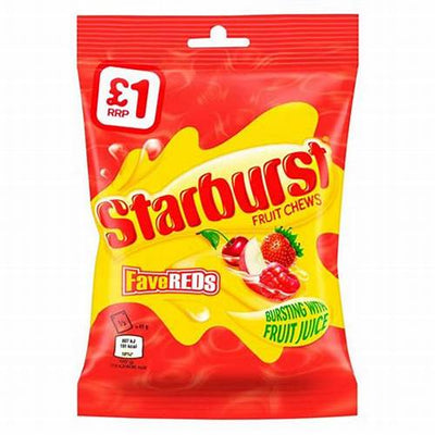 Starburst Fruit Chews Fave Reds 127g