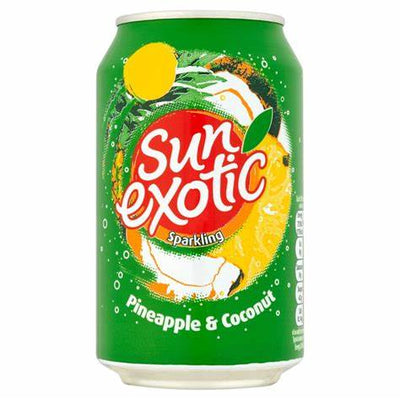 Sun Exotic Sparkling Pineapple and Coconut  330ml