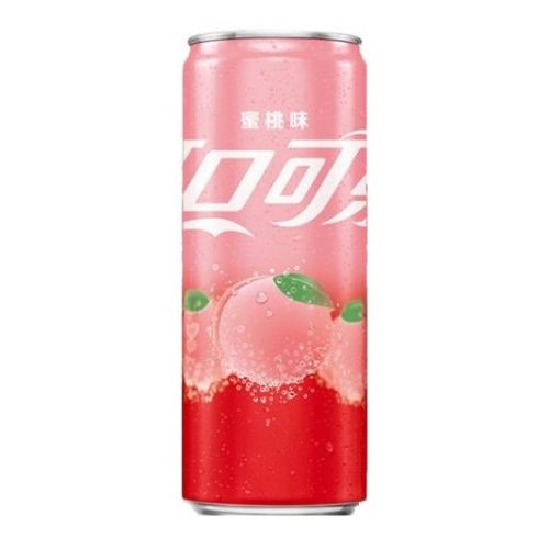 Coca Cola Fersken Kina 330ml
