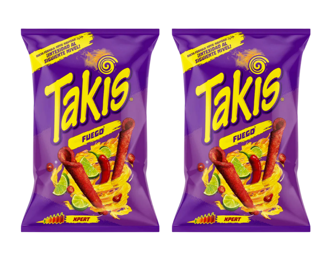 Takis Fuego 100g 2pk