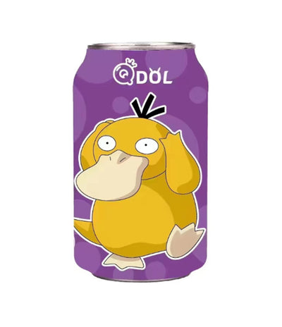 Qdol Pokemon Sparkling Water - Grape Flavour - 330ml