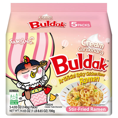 Samyang Buldak Cream Carbonara 5pk