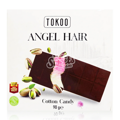 Tokoo Angel Hair Cotton Candy Chocolate 90g