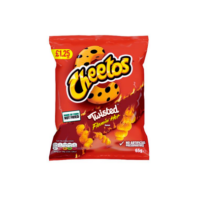 Cheetos Twisted Flamin Hot 65g