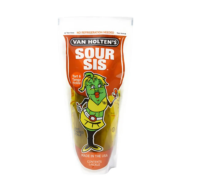 Van Holtens Jumbo Sour Pickle 260g