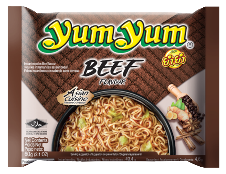 Yumyum Instant Noodles Beef flavor 60 g