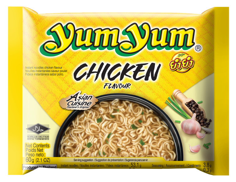 Yumyum Instant Noodle Chicken Flavour 60g