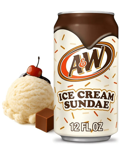 A&W Ice Cream Sundae 355ml