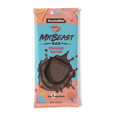 MrBeast Sea Salt Dark Chocolate Bar