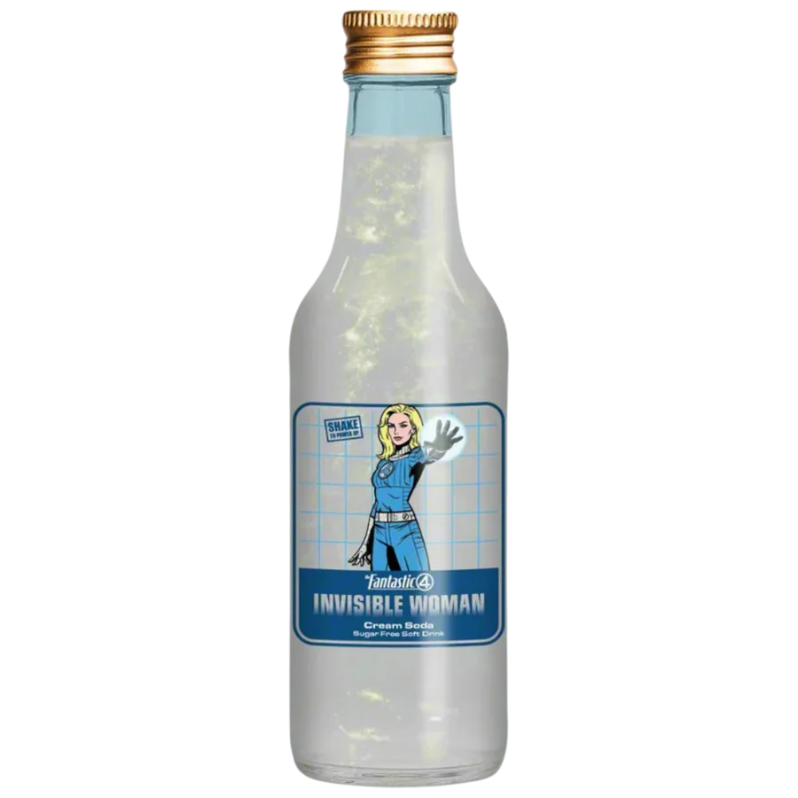 Marvel Fantastic Invisible Woman Cream Soda 330ml