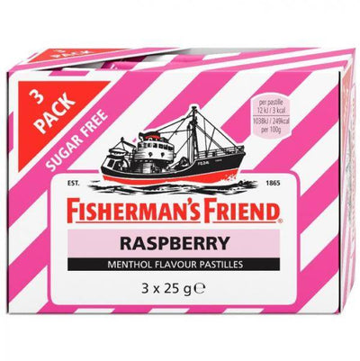 Fisherman's Friend Salmiak & Raspberry 3x25g
