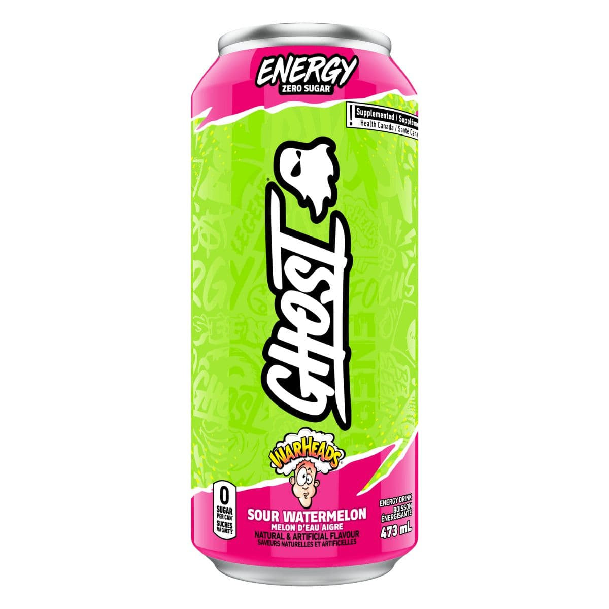 Ghost Energy Warheads Sour watermelon Energy Drink 473ml