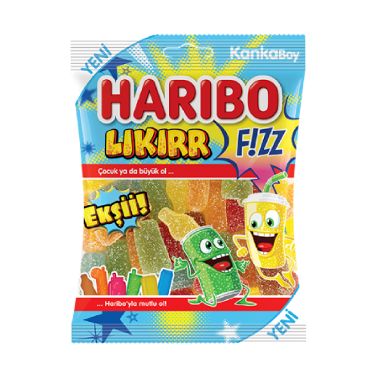 Haribo Likirr Fizz Halal 70g