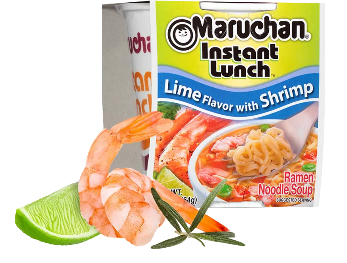 Maruchan Instant Lunch Lime & Shrimp 64g -Datovare