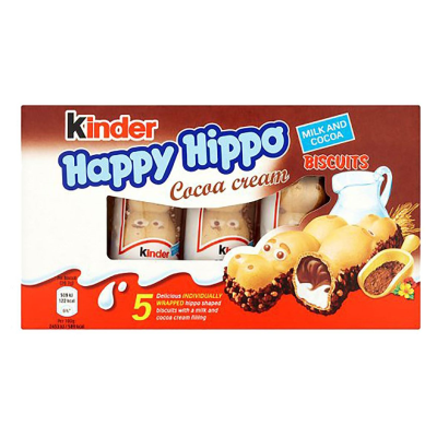 Kinder Happy Hippo Cocoa Cream 5-pack
