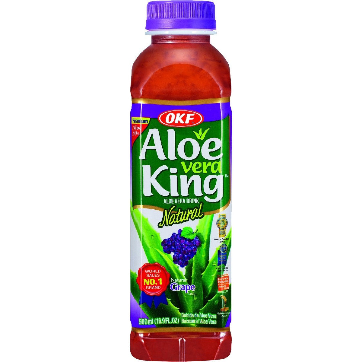 OKF Aloe Vera King Grape 500ml